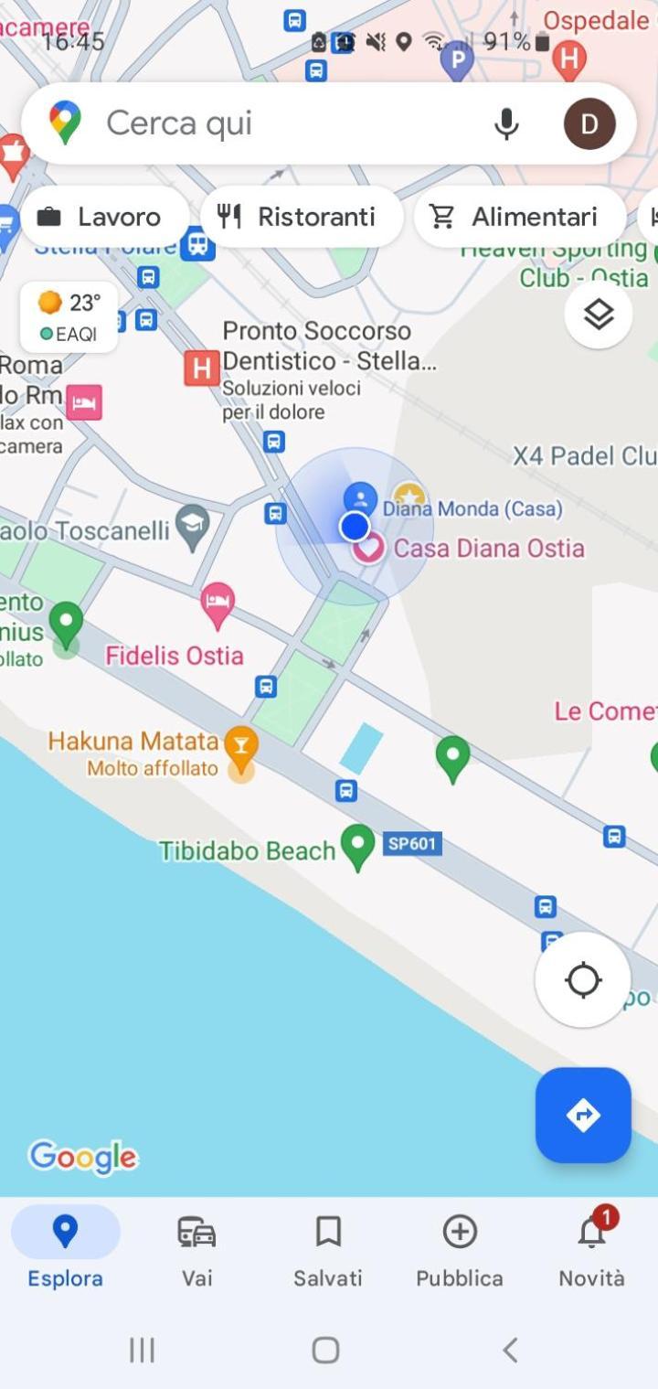 شقة Casa Diana Ostia المظهر الخارجي الصورة